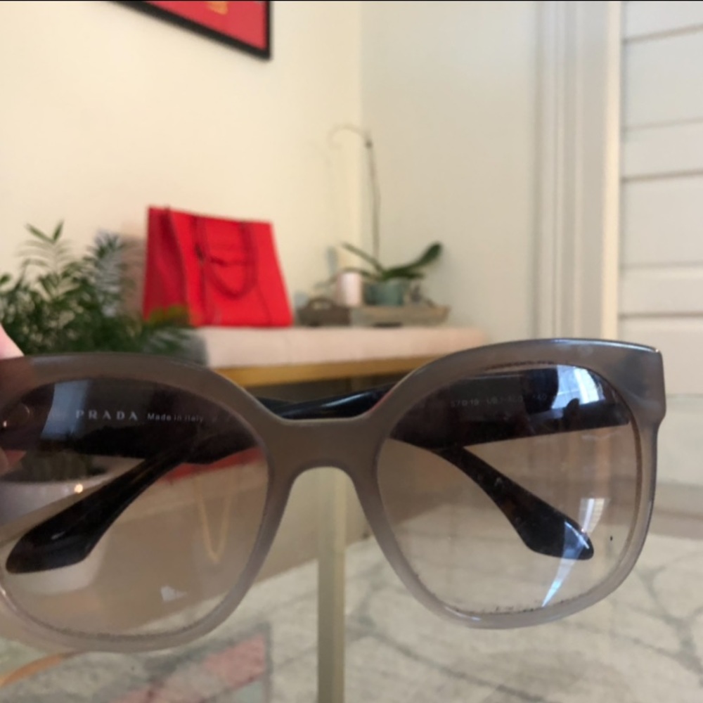 Light Brown Prada Sunglasses